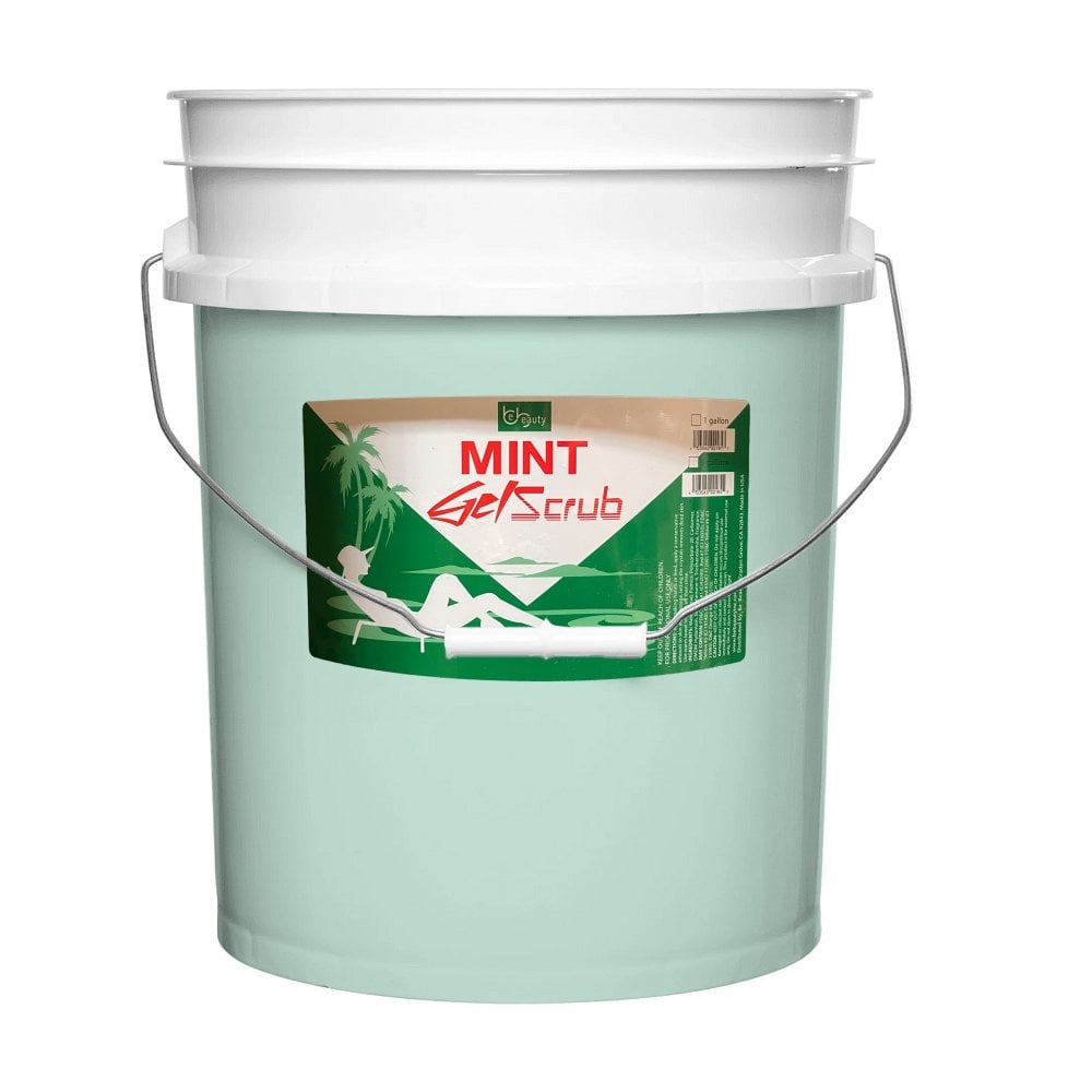 Mint Gel Scrub Bucket