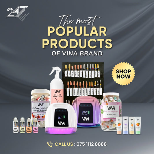 The Unique Features of Vina Products at 247 Nail Supply UK