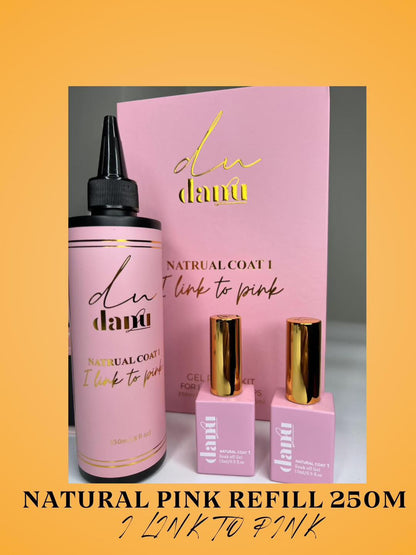 NATURAL PINK REFILL GEL – 250ML (I Link to Pink)