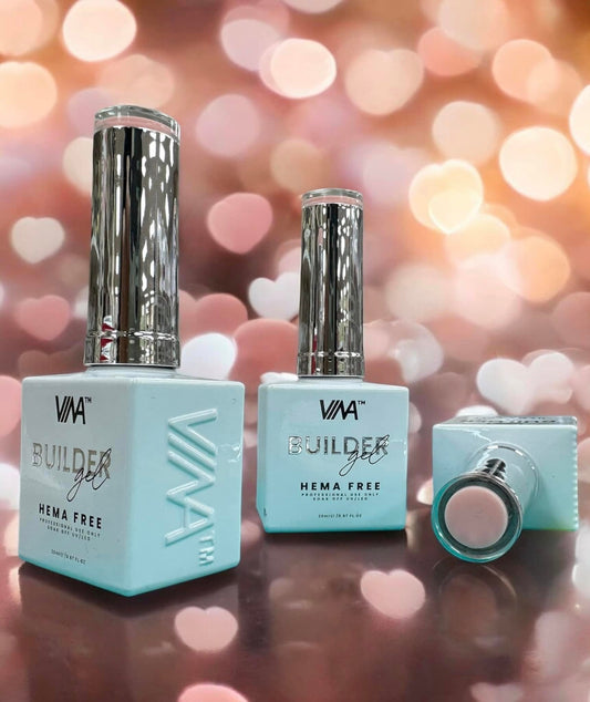 VINA Hema Free Brush on Builder Gel 20ml Full Collection Bundle