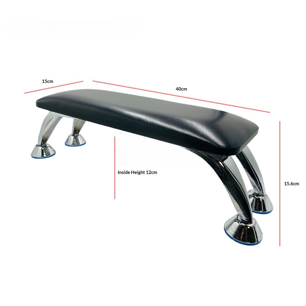 Elevated Nail Arm Rest - Black