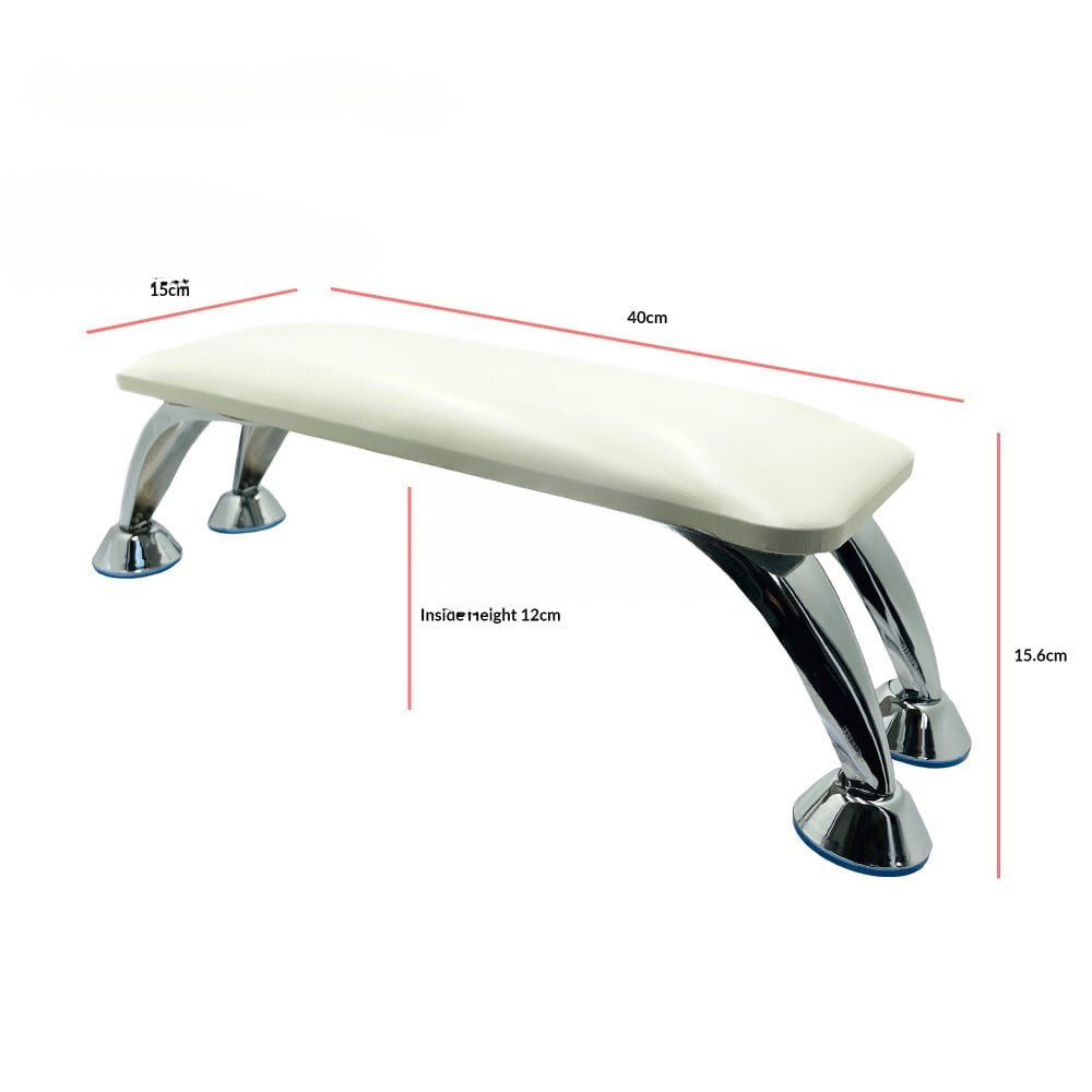 Elevated Nail Arm Rest - White