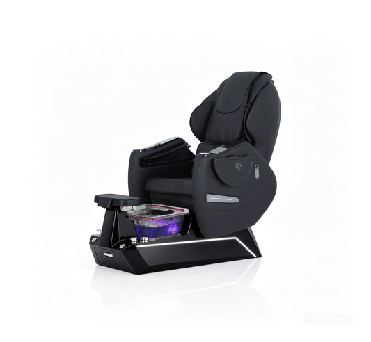 VINA Spa Pedicure Chair Elite Luxe Black