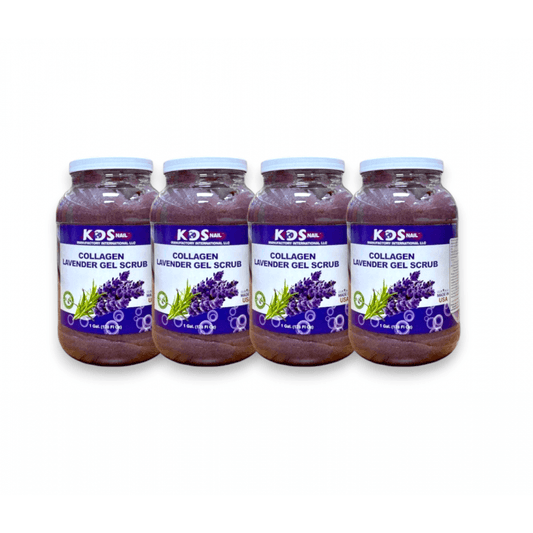 kds-pedicure-collagen-gel-scrub-box-of-4-gallon-lavender