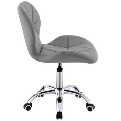 Nail Technician Chair - Adjustable Swivel Chair - Grey