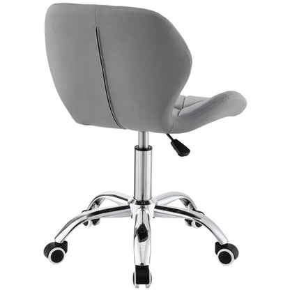 Nail Technician Chair - Adjustable Swivel Chair - Grey