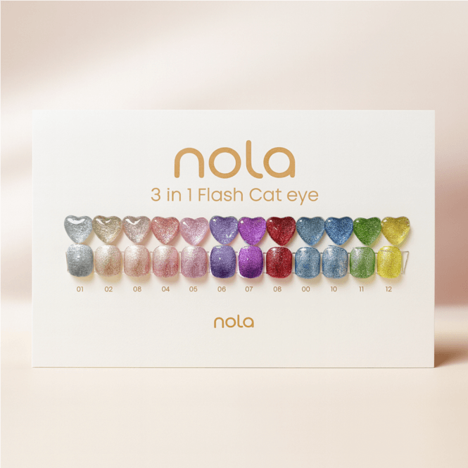NOLA Gel Polish 3-in-1 Flash Cat Eye – 15ml (HEMA & TPO Free)