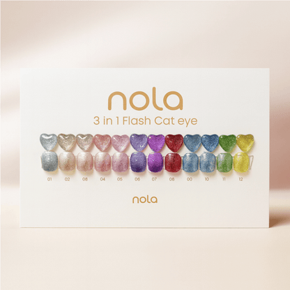 NOLA Gel Polish 3-in-1 Flash Cat Eye – 15ml (HEMA & TPO Free)