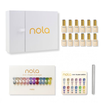 NOLA Gel Polish 3-in-1 Flash Cat Eye – 15ml (HEMA & TPO Free)