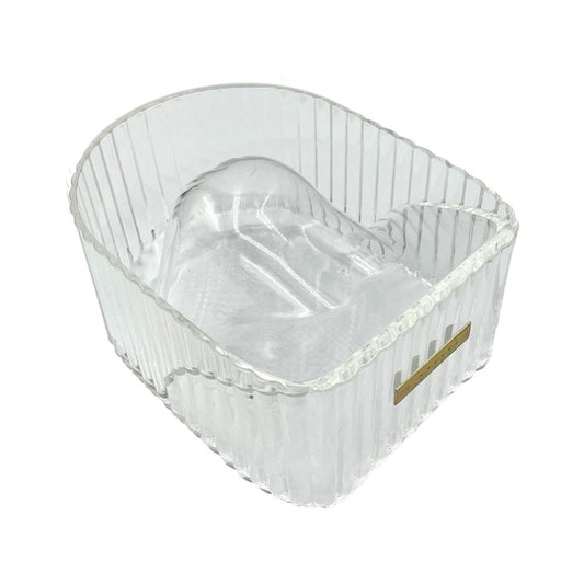 Ribbed Manicure Bowl - Clear